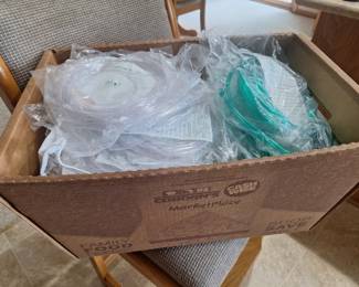 3rd battery, a box of new tubing, 25 and 50 feet. And roughly 30 new cannula's.