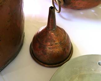 Antique copper kitchen item