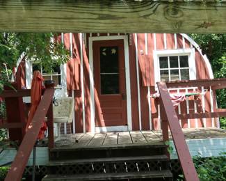 One of the buildings where antiques will be found.