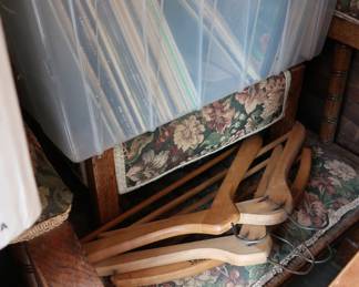 Note the pattern on the chairs.
