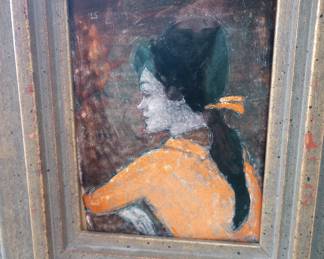 Lisa Salazar Limoges painting