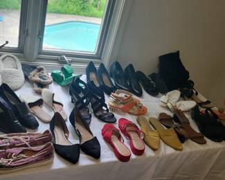 Lots of shoes