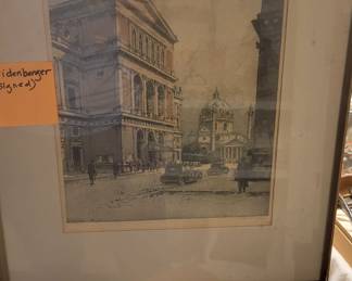 Eidenberger. Signed