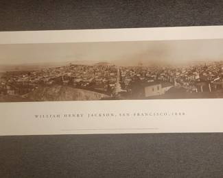 William Henry Jackson, San Francisco 1888 posters