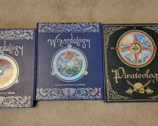 Wizardology and Pirateology books