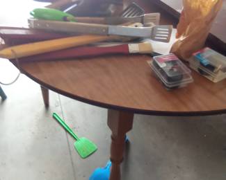 One of 2 kitchen tables great for lake cottage