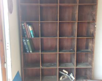 Very unique antique cubby