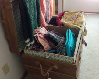 Vera Bradley, old trunk