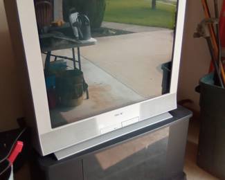 This tv and tv stand are FREE! Yes free
