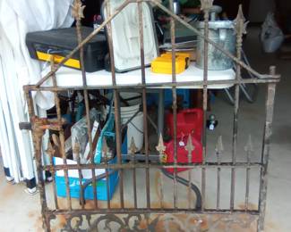 Beautiful antique iron Gate