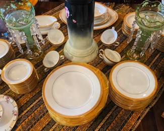 Vintage Noritake Goldridge complete settings for 12