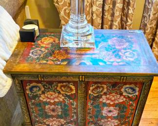 Vintage Tibetan cabinet.