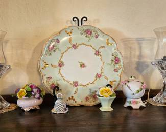 Antique Limoges platter