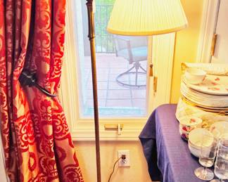 Antique floor lamp