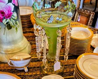 Antique Lusters (pair)