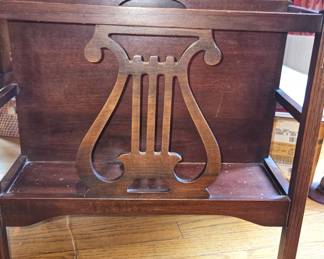 Antique music holder