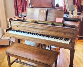 M. Welte baby grand piano