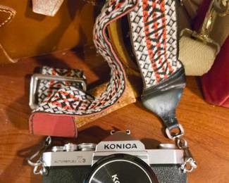 Vintage Konica camera