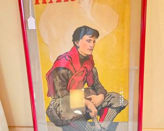 Antique Harvard framed
poster