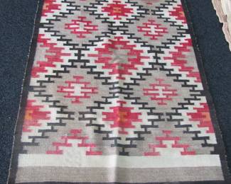 Two Grey Hills Navajo Rugs