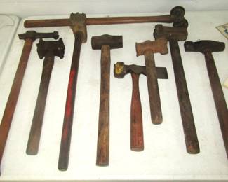 Antique Logging Stamp Hammers
