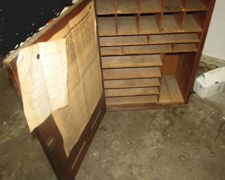 Railway Express cabinet