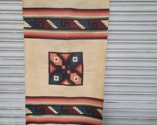 Vintage Navajo hand woven textile