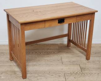 Mission style writing desk