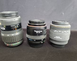 Group of camera lenses