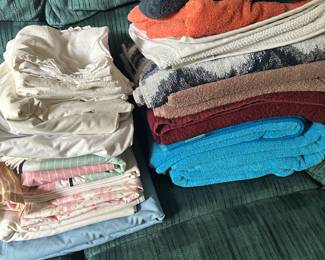 Towels and sheets