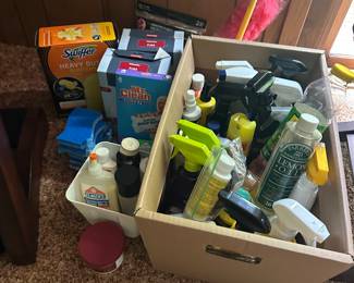 Cleaning supplies