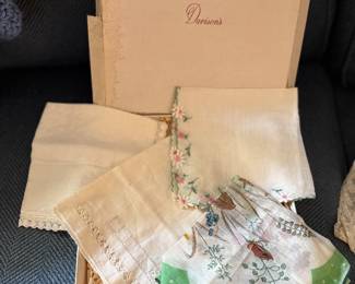 Vintage handkerchiefs from Davison’s