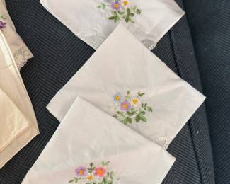 Vintage handkerchiefs from Davison’s