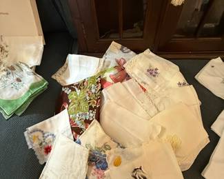 Vintage handkerchiefs from Davison’s