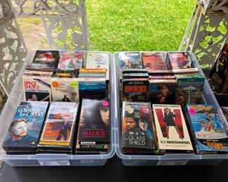 VHS tapes