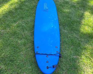 Greco soft top long foam surfboard