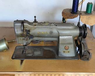 Singer commercial 211W155 leather sewing machine (upholstery shop)