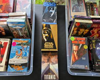VHS tapes