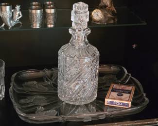 Vintage decanter