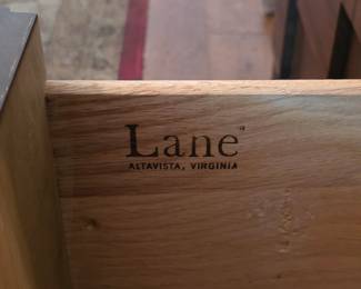 Lane mid century brutalist sideboard buffet