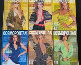 Vintage Cosmopolitan magazines (1980s)
