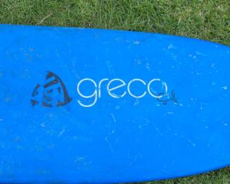 Greco soft top long foam surfboard