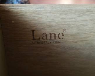 Lane mid century brutalist armoire