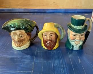 Lot #154 - Royal Doulton Toby Jug The Cavalier, Studio D Fisherman & Coachman Toby Jugs