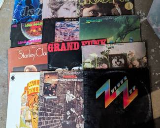 Lot #84 - Vintage 1960s 1970s Vinyl Records Lot, Including The Doors, YES, and The Who