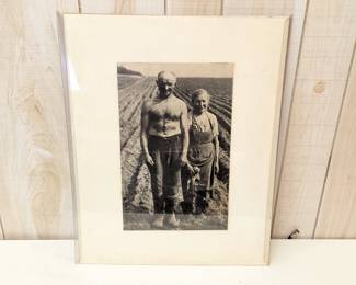 Lot #53 - Antique Picture on Board
