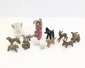 Lot #71 - Vintage Animal Figurine Lot