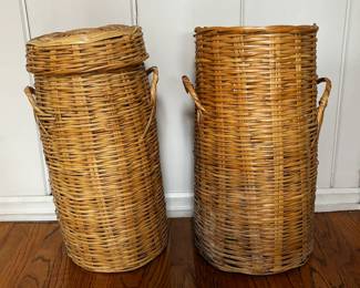 Lot #219 - Handcrafted Wicker Baskets