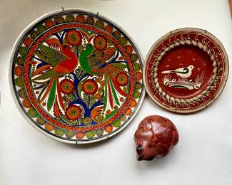 Lot #179 - Vintage Mexican Hand Crafted Pottery Collection Tonala