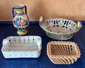 Lot #165 - Vintage Italian Ceramics Lot